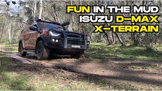 Isuzu DMAX XTERRAIN 4Wheel Drive Fun in the Mud  Offroad on the Barrington Trail in NSW [upl. by Ruvolo]