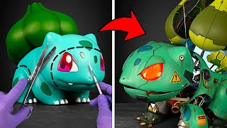 Transforming Bulbasaur Pokémon into a mechanical version [upl. by Madelaine]