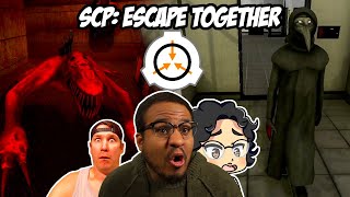 SCP with FRIENDS  SCP Escape Together  Indie Horror Games [upl. by Myrle54]