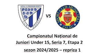 Campionatul National de Juniori U15  LPS Cluj vs SCM Zalau repriza 1 [upl. by Regor]