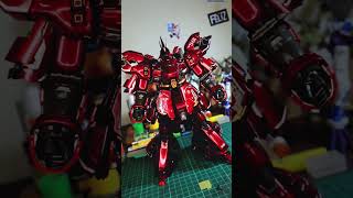 Sazabi verka  Repainted  candytone  gunpla mobilesuit gundam repainted gunplabuilder [upl. by Blanka963]