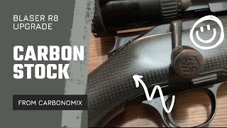 Blaser R8 carbon stock upgrade with Carbonomix [upl. by Merkle182]