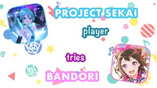 Project Sekai Player TRIES Bandori For The First Time… [upl. by Fellows]