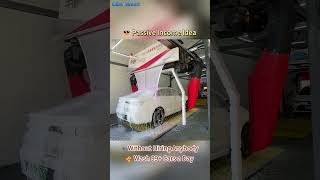 A notouch car wash that can be started by one person carwash autocarwash carcleaning carwashing [upl. by Esserac317]