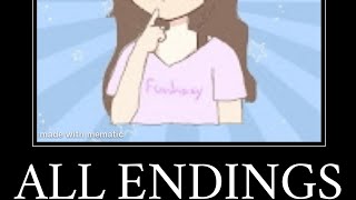 Funhasy All Endings Meme [upl. by Elleved801]