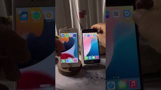 iOS 15 vs iOS 18 ios18 ios15 [upl. by Harris187]