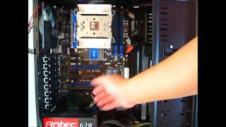 Antec One Hundred  Component Installation [upl. by Stig]