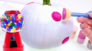 DIY Como Hacer una Maquina de Dulces Utilizando una Calabaza Divertidas Manualidades para Otoño [upl. by Pages]