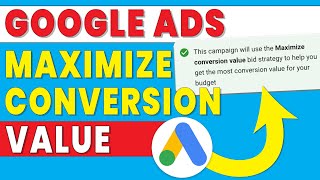 google ads maximize conversion value  maximize conversion value bidding strategy in hindi [upl. by Alejo]