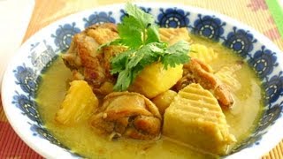 Vietnamese Chicken Curry Recipe  CÀ RI GÀ  Helens Recipes [upl. by Enialahs]