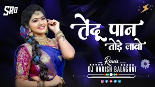 Tendu Paan Tode Jabo ll DJ MANDLA MIX ll DJ HRS BALAGHAT ll Cg Song [upl. by Fabria]