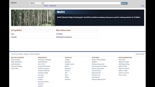 Building a MeSH Search in PubMed [upl. by Eenal]