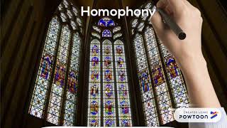 Monophony homophony polyphony [upl. by Riba]