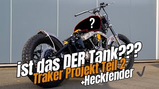 Einfach kann jeder Shovel vibes im Milwaukee 8  Harley Davidson Softail Traker Projekt Teil 2 [upl. by Onitnatsnoc]