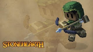 Stonehearth Gameplay Impressions 2017  7 Defending From Wolves [upl. by Thornburg569]