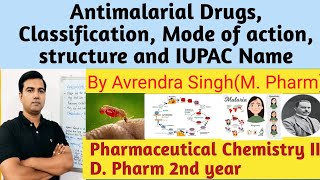 Antimalarial Drugs by Avrendra singh [upl. by Sitelc42]