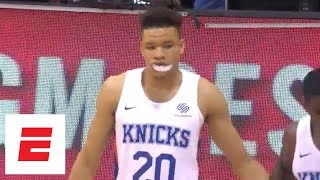 Kevin Knox full 2018 summer league highlights  ESPN [upl. by Josiah]