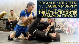 TUF 26 Tryouts Roxanne Modafferi vs Lauren Murphy Grappling Round [upl. by Ruthven171]