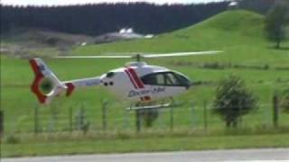 Scale RC turbine heli runs out of fuel [upl. by Llenyr]