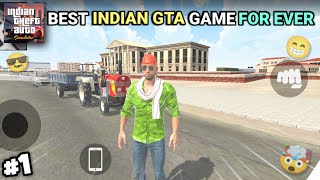 Desi Gta 🤩  My First Experience In Indian Theft Auto  हिंदी  Gameplay Part  1  MiniJoystick [upl. by Leirea]