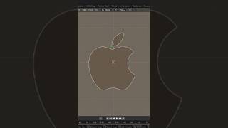 Create 3D Logos with Knife Tool  Blender 3D blenderanimation shorts [upl. by Peregrine]
