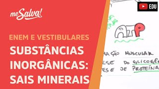 Me Salva CIT03  Citologia  Substâncias inorgânicas Sais minerais [upl. by Carita]