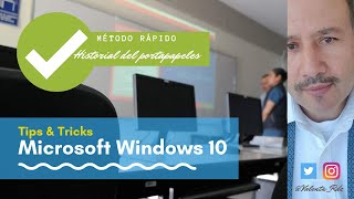 Método rápido para tener acceso al portapapeles de Windows 10 [upl. by Gusta]