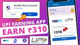 RozWin App Payment Proof  RozWin App Real Or Fake  Best Earning App Without Investment 2024 [upl. by Hannavahs]