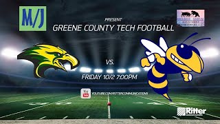 Greene County Tech Eagles Football GCT vs Wynne [upl. by Tiffie]