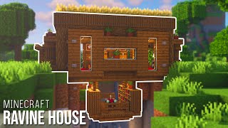 Minecraft  How to Build a Ravine House [upl. by Shayna334]