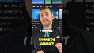 I Bought 50 Coursera Courses and I spent 2000 on them [upl. by Enttirb]