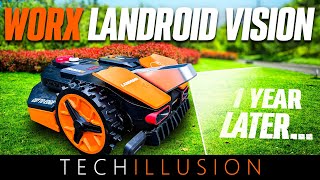 🔥STILL A GOOD CHOICE in 2024🧐 Longterm test WORX LANDROID VISION Robotic lawnmower After 1 year😱 [upl. by Nikita]