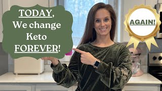 Changing Keto Forever AGAIN Victorias Keto Kitchen [upl. by Enitsej]