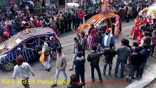 PATNA SAHIB Nagar Kirtan lighting 350 Prakash Praw GURU GOBIND SINGH JI [upl. by Sheedy721]