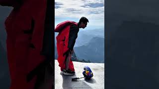 jumped with parachute from mountain shortsvideo [upl. by Okier]