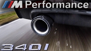 BMW 340i M PERFORMANCE Exhaust Sound by AutoTopNL [upl. by Ahsyak]