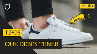 5 tipos de sneakers que todo hombre debería tener [upl. by Oneg]