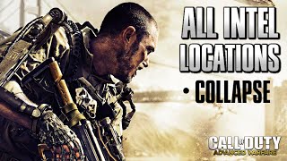 Call of Duty Advanced Warfare · Mission 11 Collapse · All Intel Locations Video Guide [upl. by Vanessa]