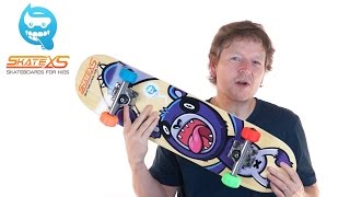 Skateboard for Kids  SkateXS Beginner Complete  Age 512 [upl. by Christabelle]