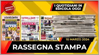 INTER INARRESTABILE IBRA SCEGLIE IL DS DEL MILAN  🗞️ Rassegna Stampa 1032024 638 [upl. by Aikenahs]