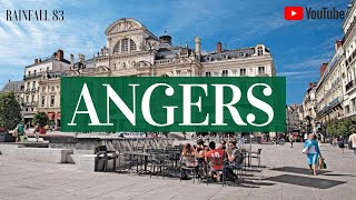 Angers  Balade dans le centre ville dAngers France [upl. by Ellehsat]