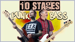 10 Stages Of Punk Rock Bass Lines Beginner To Advanced [upl. by Droc]