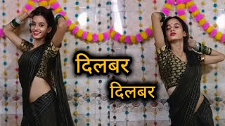 Dilbar Dilbar  Sirf Tum  Sushmita Sen  90s Hits Bollywood Song  Dance Cover By Amrita Bharti [upl. by Icnarf]