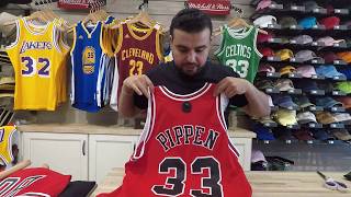 Scottie Pippen Mitchell amp Ness Swingman Jersey [upl. by Atirma194]