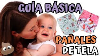 ♻️ PAÑALES REUTILIZABLES DE TELA PARA BEBÉS  GUÍA BÁSICA ♻️ [upl. by Mahgem]