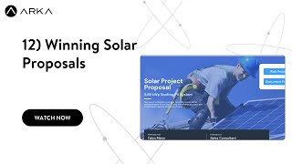 Winning Solar Proposals With Accuracy and Customizable  ARKA 360 [upl. by Israeli819]