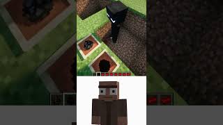 Mobs vs their Fears Oi Oi Oi Villager Meme minecraft shorts memes [upl. by Banwell]