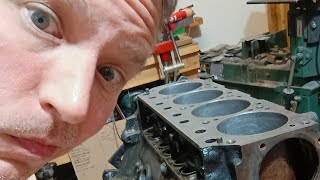 CJ3B iron duke swap refreshing the engine Part 1 [upl. by Hyman]