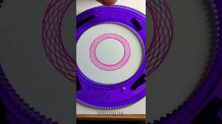 spirograph satisfying asmr 🤤😍 art spirograph satisfying shorts [upl. by Eelarol]