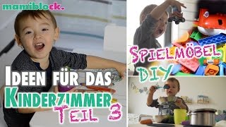 Vom Babyzimmer zum Kinderzimmer  DIY Spielmöbel  Roomtour  mamiblock [upl. by Yesmar]